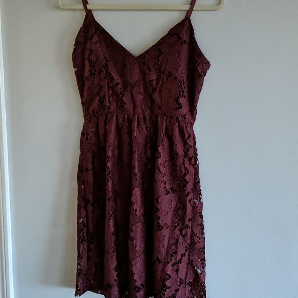 Purple Laced Charlotte Russe Dress